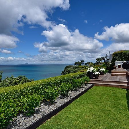 Luxury House With Clifftop Seaview Whangaparaoa Exterior foto